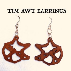 Tim Awt Earrings - Kitler - Jarrah